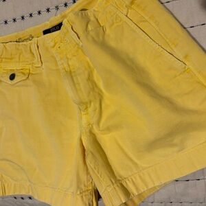 Polo by Ralph Lauren Sunny Yellow Shorts